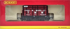 Hornby R6495 5 Plank Open Wagon with Coke Rails 1644A Thos. W. Ward Ltd Livery