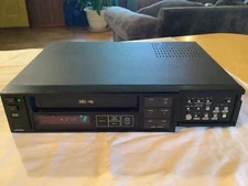 Vtg 90's ZENITH VR-1820 VHS VCR 4 Head Video Cassette Recorder TESTED WORKS