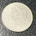 1890 Morgan Dollar Silver $1 Coin 0.9 Fineness Uncertified