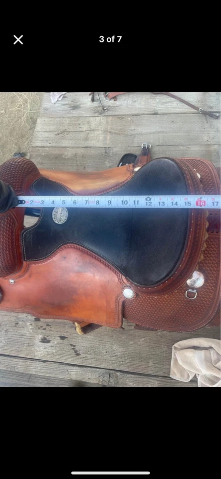 Martin Team Roping Saddle 15” - Image 2 of 4