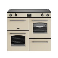 Belling Farmhouse 100cm Induction Range Cooker Cream 100Ei Grade C