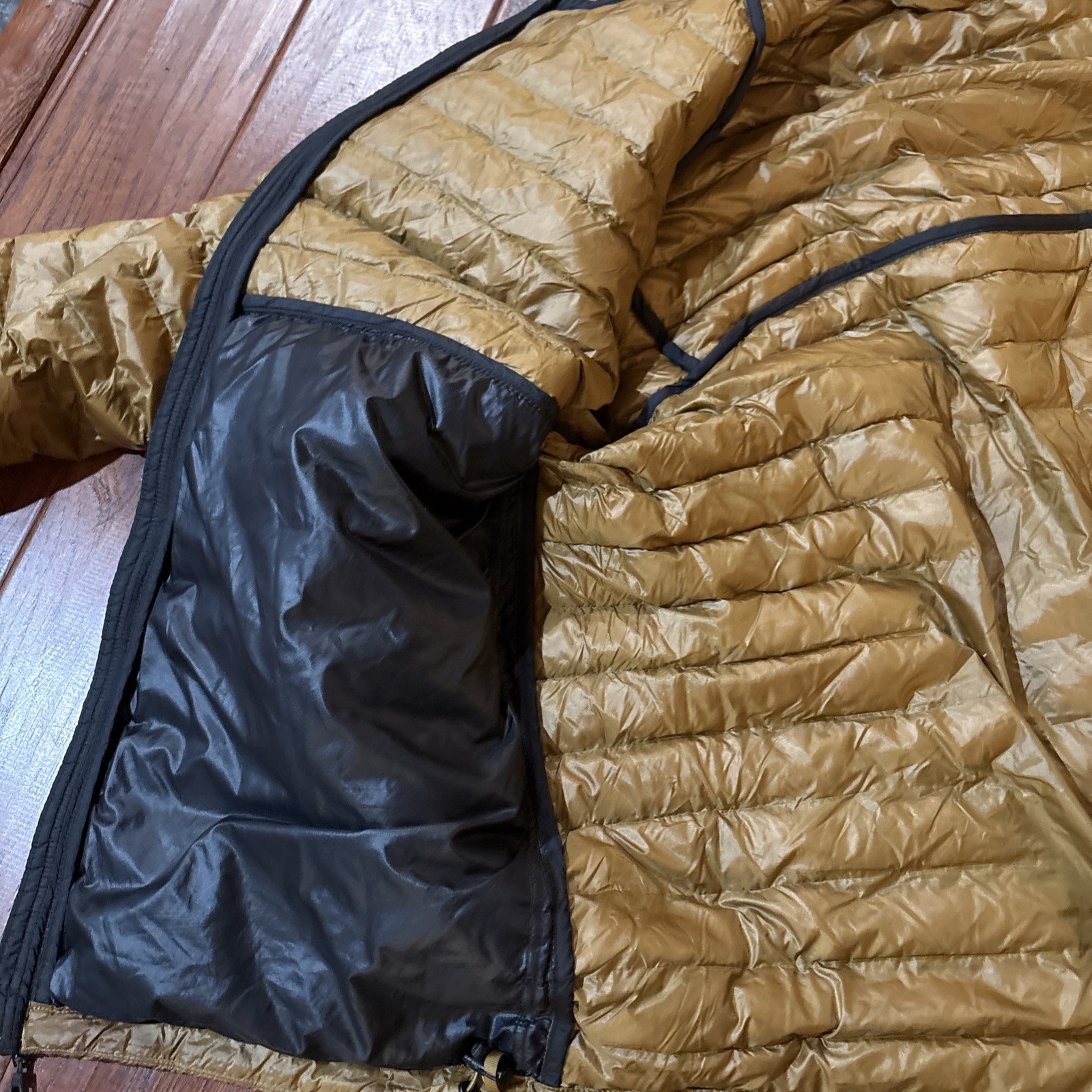 Simms ExStream Jacket Mens Medium Gold Puffer Zip… - image 20