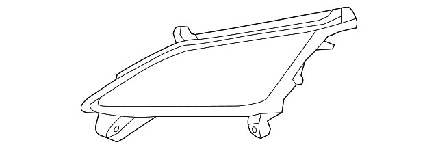 Marco de embellecedor para Hyundai Elantra GT 2016-2017 (P/N 86563-A5010)