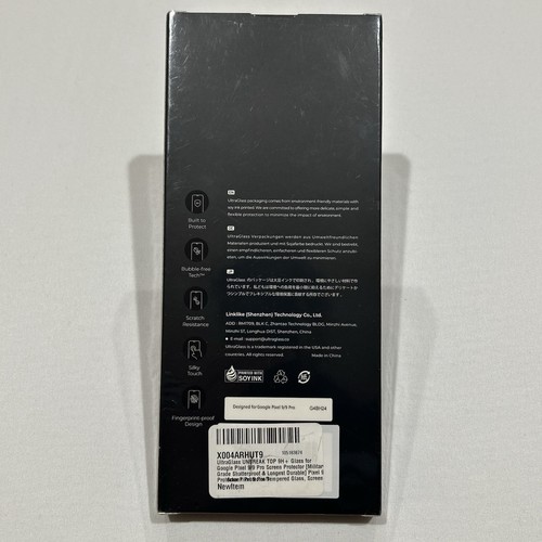 UltraGlass Tempered Glass Screen Protector Google Pixel 9/9 Pro G4BH24 New - 第 2/5 張圖片