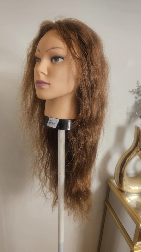 High Quality Top 26" Brownish 150% density 100% Virgin Human Hair  Lace Wig  - Image 4 of 4