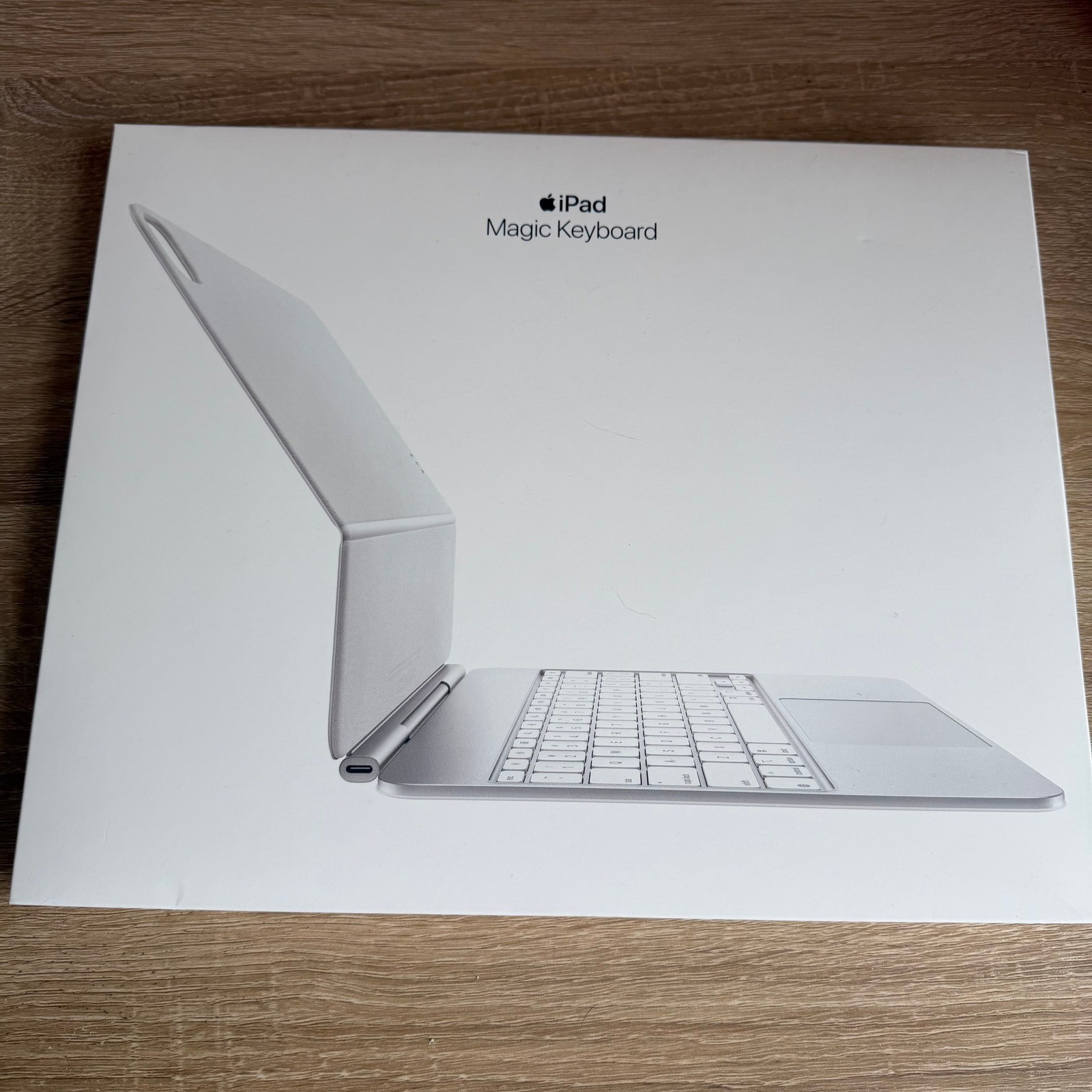 Apple iPad Magic Keyboard for iPad Pro 13-inch M4 White MWR43LL/A BOX ONLY EMPTY