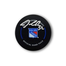 Jonathan Quick Autographed New York Rangers Official Hockey Puck