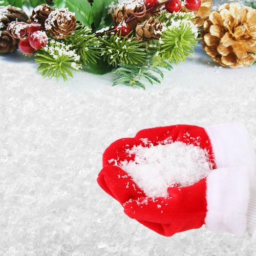 Neve Artificiale 50g Polvere di Neve Finta per Decorazioni Albero di Natale - Foto 22 di 24