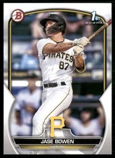 Jase Bowen 2023 Bowman Prospects Pittsburgh Pirates #BP-146