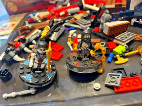 LEGO NINJAGO 2520 WITH MINI FIGURE COLE DX & AONGEZAI USED INSTRUCTIONS INCLUDED