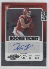 2021 Panini Contenders Optic Rookie Ticket Auto Noah Gray #182 Auto 0j7s
