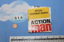 Original Vintage Action Man  1966-67 Equipment Manual - not perfect CB1787e
