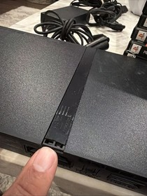 Sony PS2 Slim SCPH-70012 Console Bundle w/ 2 OEM Controllers, 7 Games & GTA