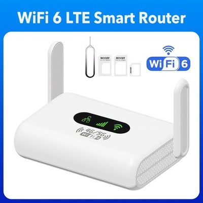 4G/5G LTE Router mit SIM-Kartensteckplatz,300 Mbps mobiler 2-Antennen-WLANRouter