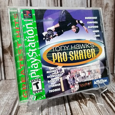 Tony Hawk's Pro Skater (Sony PlayStation 1, 1999) PS1 Complete CIB w/ Manual GH