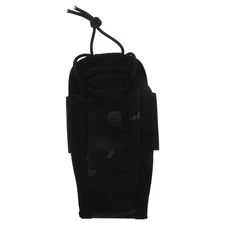 Radio Belt Clip Sling Holder Portable Interphone Bag Antenna Case