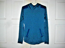 Columbia Omni-Wick Advanced Evaporation Women's Blue Light Weight Hoodie Size S