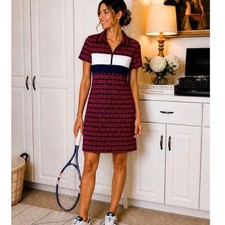 Tory Burch Sport Tennis Dress Women’s Size Medium Golf Tenniscore Preppy Luxury