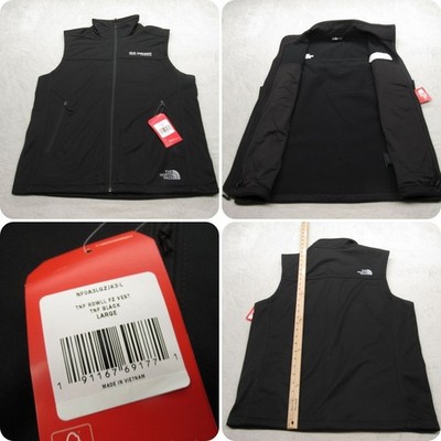 ❷、❸ The North Face Vest Mens Large Black Water Resistant Old Chicago