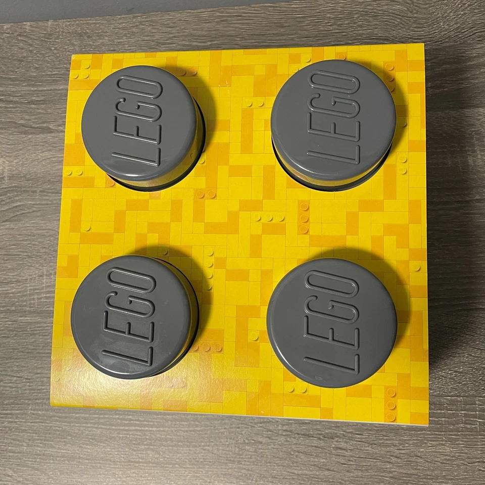 LEGO Brick Drawer 4 Knob Gray Block Storage New In Box Kid's Toy - Image 4 of 4