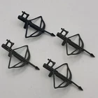 Vintage 1982-83 GI Joe SCARLETT Crossbow Lot of 4 Black and Grey