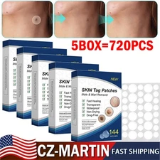 720× Skin Tag Remover Patches Quick Effective Mole Wart Removal Pad Sticker