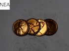 (4) 1927+1928 Lincoln Wheat Penny Cent Set/Lot ~ Almost Uncirculated AU ~ ZWL66