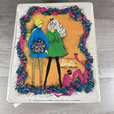 Vintage 1968 Mattel World of Barbie Doll Trunk Carrying Case Hard Handle 1004 US
