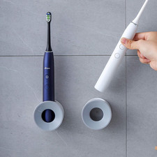 Electric Toothbrush Holder, Wall Mounted for Shower Space-Saving, Bathroom Stora