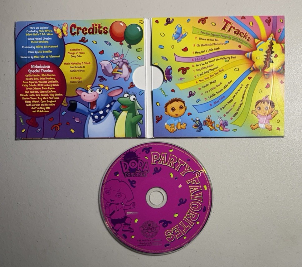 Dora the Explorer Party Favorites by Dora the Explorer (CD