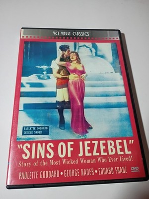 Sins Of Jezebel DVD (1953, 2012) Paulette Goddard George Nader [Rare, HTF, OOP]