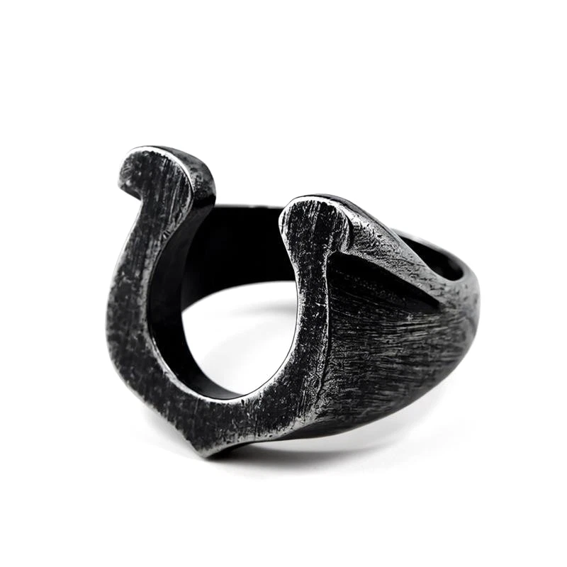 GOOD LUCK 馬蹄型リング Good Luck Ring In Men's Rings for sale | eBay