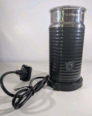 Nespresso Aeroccino 3 Milchaufschäumer schwarz Modell (3694) getestet & voll funktionsfähig 