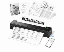 Portable Wireless Unless Thermal Printer For Work, Multi Use, Tattoo Printer