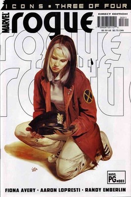 Rogue (Marvel vol. 2) #3 FN; Marvel | X-Men spin-off Icons Julie Bell - w/Bag+Bo
