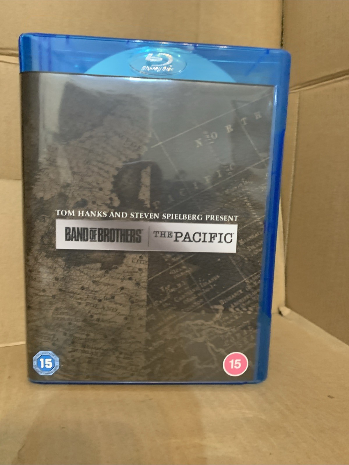 Band of Brothers/The Pacific Bluray Boxset Tom Hanks & Steven Spielberg DVD