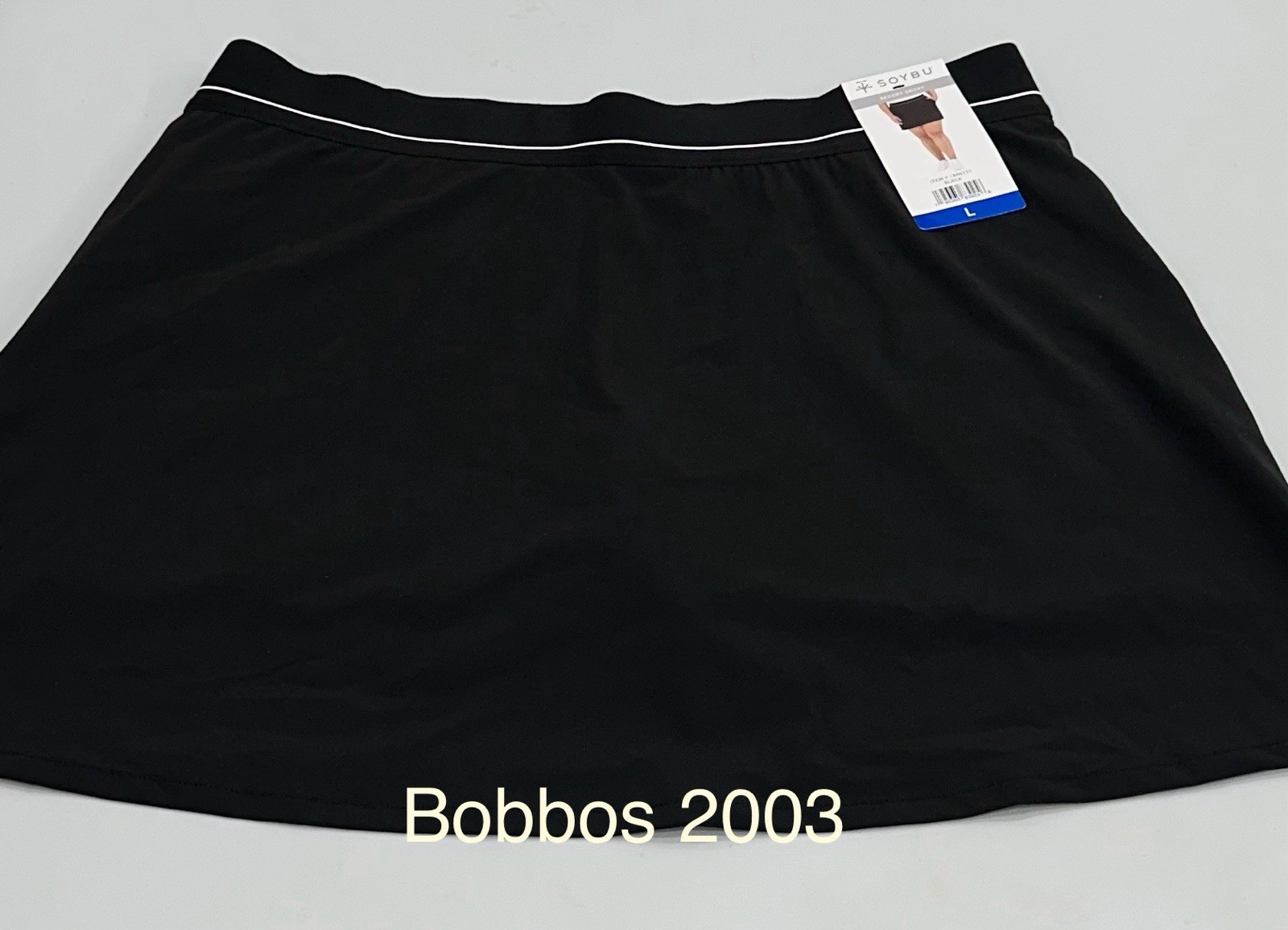 Soybu Women's Resort Skort, Black, Size L