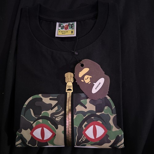 Medium EUC A BATHNIG APE Men's ABC CAMO TIGER TEE 1K80110008 - Picture 2 of 5