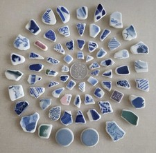 sea glass from japan Surf-Tumbled Beach Glass pottery very small to small