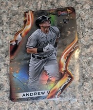 2021 ANDREW VAUGHN BOWMAN'S BEST DIE CUT HEAT WAVE DIE CUT RC INSERT #HW-25