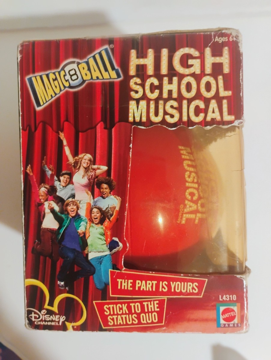 HIGH SCHOOL MUSICAL Magic 8 Ball Game Mattel 2006 NRFB | eBay
