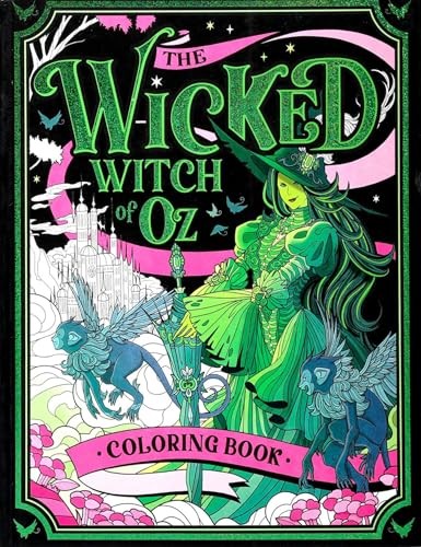 The Wicked Witch of Oz Coloring Book by Editors of Thunder Bay Press NEW - Image 2