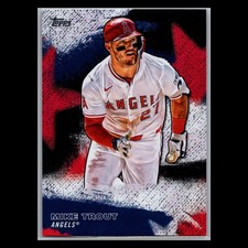 Topps Series 1 #SMLB-7 Mike Trout Stars of MLB Angels