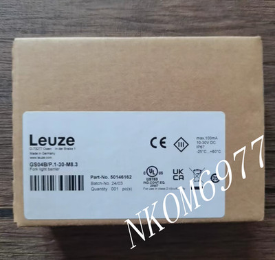 1PC New LEUZE sensor GS04B/P.1-30-M8.3 50146162