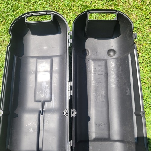 GOLF GUARD Hard Shell Wheeled Golf Bag Travel Case Rolling Luggage 2 BROKE CLASP - Picture 12 of 14