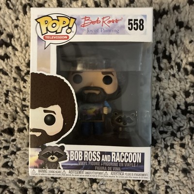 Funko Pop! Vinyl: Bob Ross (w/ Raccoon) #559