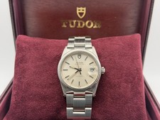 Tudor Prince Oysterdate 91530 34mm Silver Dial Stainless Steel