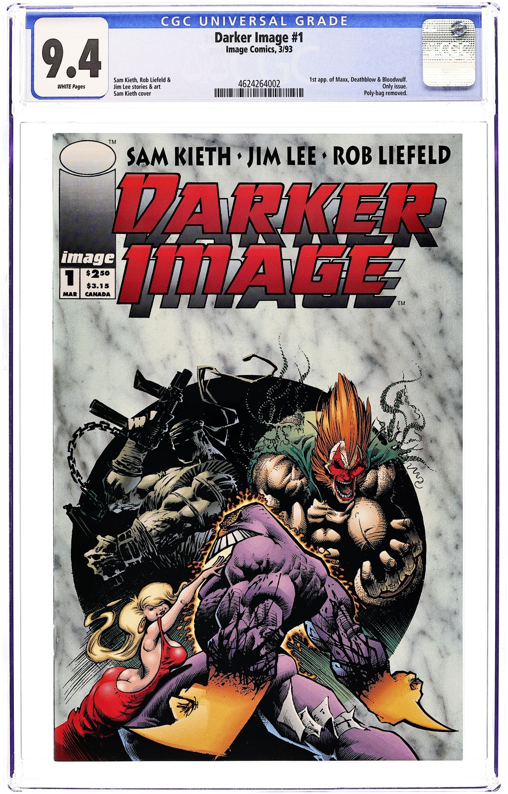 Darker Image #1 (Silver/Platinum foil edition) Value - GoCollect