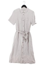 Whistles Shirt Midi Dress UK12 in Pink