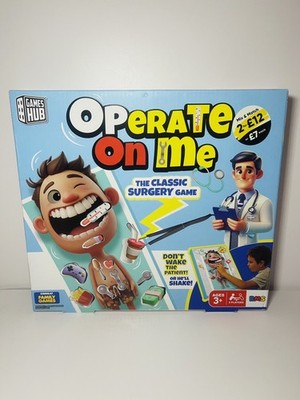Operate On Me Classic Surgery Game Interactive Sehr Guter Zustand Komplett 